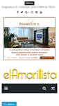 Mobile Screenshot of elamarillista.com